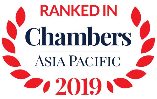 Chambers and Partners Asia-Pacific 2019
